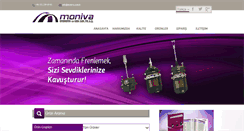 Desktop Screenshot of moniva.com.tr